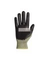Woven gloves in flame-retardant fiber, ARC2 arc-resistant, neoprene-coated palm, made in Canada, sold by the pair