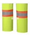 Waterproof, flame-retardant, high-visibility yellow safety bib pant, model 5895 Pioneer Flame-Gard, sizes XS to 4XL
