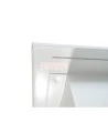 Recessed built-in cabinet for 10 lbs powder fire extinguishers, pre-painted flat white