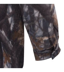 Chandail à capuchon matelassé en molleton pour homme de couleur camouflage, chemise de chasse, vendu à l’unité