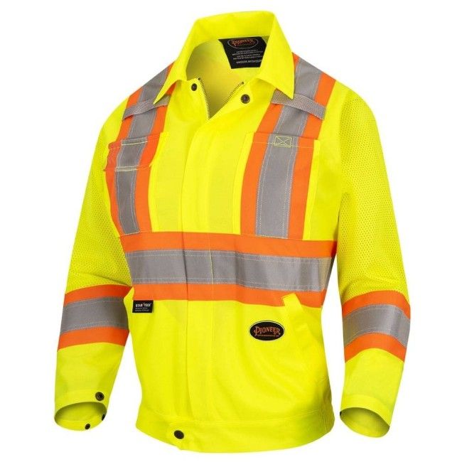 Haute Visibilité Manteau Fluorescent Femme Astro Blouson De