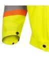 Pioneer woman yellow high-visibility safety jacket, class 2, level 2, 5 pockets, front zip
