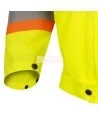 Pioneer woman yellow high-visibility safety jacket, class 2, level 2, 5 pockets, front zip