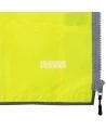 High-visibility yellow surveyor vest with 12 pockets class 2 level 2