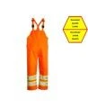 Pantalon imperméable Open Road 150D orange haute visibilité avec bandes réfléchissantes par Viking, conforme à la CSA (S à 5XL)