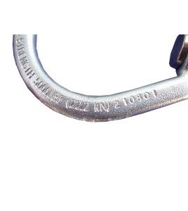 Reusable concrete anchorage connector for fall protection. This stainless steel anchorage connector supports 400 lb
