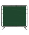 Welding screen, green translucent vinyl, choice of number of panels and sizes
