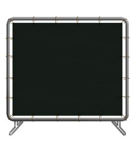 Welding screen, dark green vinyl, choice of number of panels and sizes