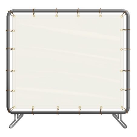 Clear screen, 16 mil clear vinyl, choice of number of panels and sizes