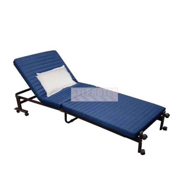 Side bed 190 cm x 70 cm with adjustable backrest and metal frame, sold individually Side bed 190 cm x 70 cm with adjustable backrest and metal frame, sold individually