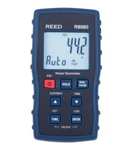 Sonomètre et enregistreur de données de 35 à 130 dB, type 2, Écran LCD à 4 chiffres