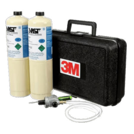 3M brand calibration kit for 100 CFM compressed air regulation and filtration panel