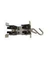 Super roller for track of curtain, nylon castors with S hook, riveted castor to steel frame.