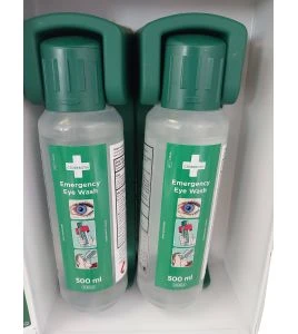 copy of Wall-mounted kit for emergency eye wash, 1 liter.