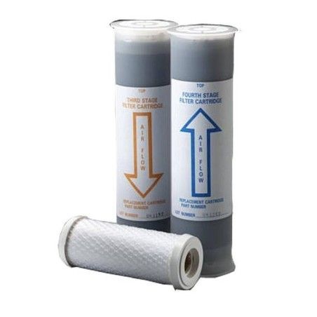 Replacement filter kit for 3M portable compressed air filter and regulator panel 256-02-01 CFM 100.