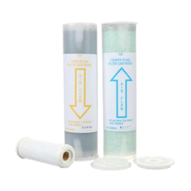 Replacement filter kit R523-01-28 for 3M portable compressed air filter and regulator panel 256-02-00 50 CFM.