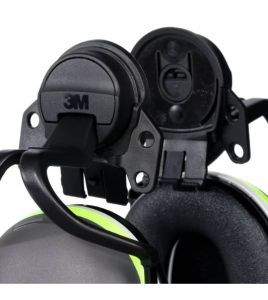 Protecteur d’oreille anti-bruit PELTOR 3M pour casque minier CSA classe A