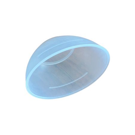 Plastic eye bath for eye washing.