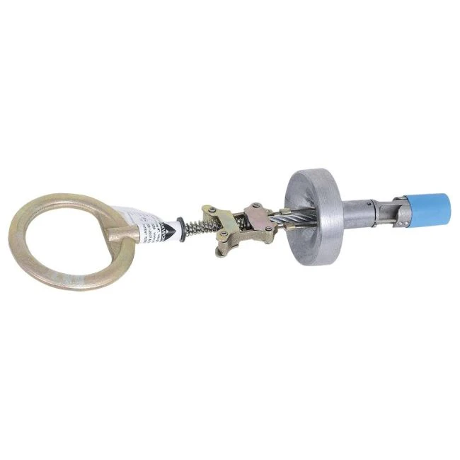 Temporary concrete anchor connector for ¾" hole. Strength 22 kN, capacity 310lb.