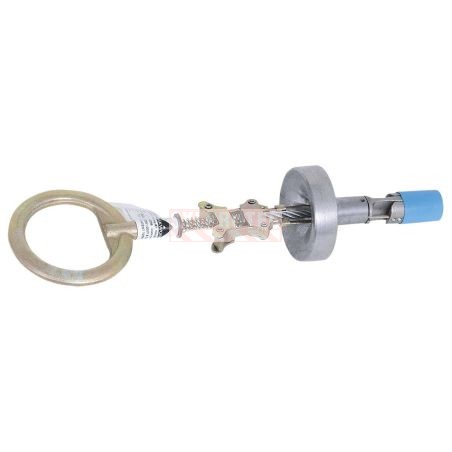 Connecteur d’ancrage temporaire pour béton pour trou de ¾ po. Résistance 22 kN, capacité 310lb.