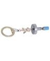 Temporary concrete anchor connector for ¾" hole. Strength 22 kN, capacity 310lb.