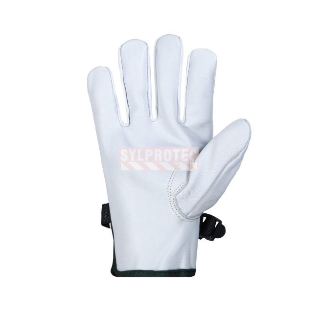 White protective gloves for class 0 / class 00 low-voltage gloves