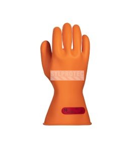 Gant isolant en caoutchouc classe 0, 11 po, orange, 1000 V AC.