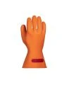 Gant isolant en caoutchouc classe 0, 11 po, orange, 1000 V AC.