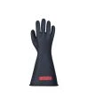 Gant en caoutchouc isolant classe 0, 14 po, noir, Superior Gloves NR0B36 1000 V AC.