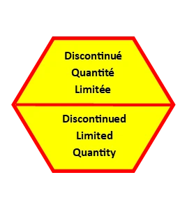 Produit discontinué