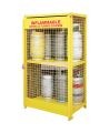 Kleton-WA12CP-12-Propane-Cylinder-Storage-Cabinet-Yellow-Steel
