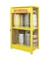Kleton-WA12CP-12-Propane-Cylinder-Storage-Cabinet-Yellow-Steel