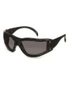 Cee Tec safety goggle with gray polycarbonate lens with foam lined