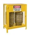 Armoire pour 2 cylindres de propane, 30 L x 17 P x 37 H po, de couleur jaune