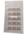Adhesive bilingual security seal for first aid kits 25 per pack