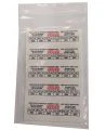 Adhesive bilingual security seal for first aid kits 25 per pack