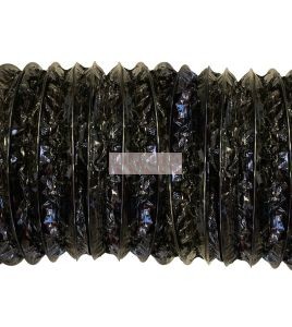 Conduit ventilation souple et armature 12po-25pi pour purificateur air