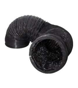 Flexible ventilation duct & reinforcement d:12" by 25' for air purifier