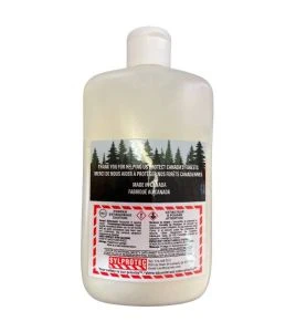 Bouteille poudre classe ABC pour petits feux, format de poche 0.5 lb