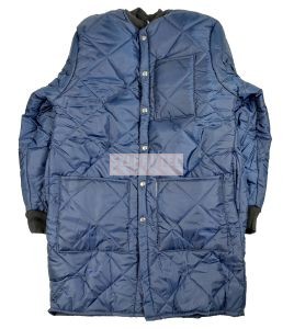 Manteau polar long pour congélateur, 3 poches et bouton pression