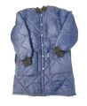 Long freezer coat with polar, snap and 3 pockets