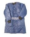 Manteau polar long pour congélateur, 3 poches et bouton pression