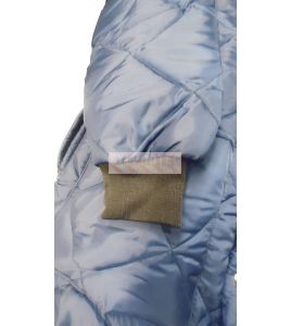 Long freezer coat with polar, snap and 3 pockets