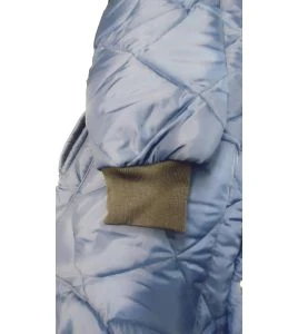 Long freezer coat with polar, snap and 3 pockets