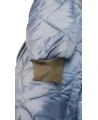 Manteau polar long pour congélateur, 3 poches et bouton pression