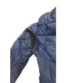 Manteau polar long pour congélateur, 3 poches et bouton pression