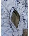 Manteau polar long pour congélateur, 3 poches et bouton pression