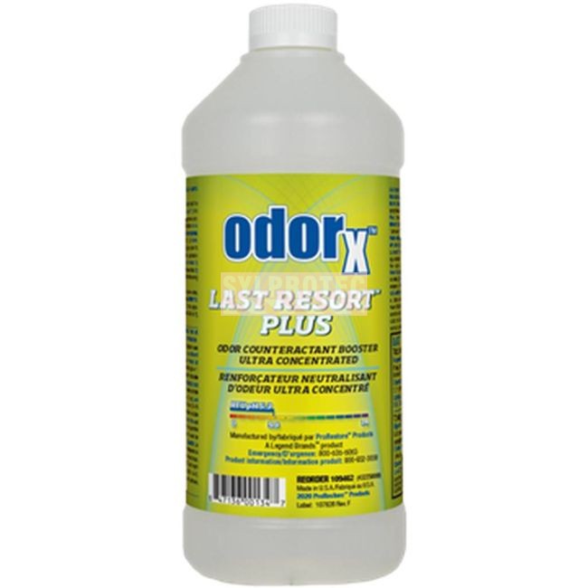 Odor X Last Resort ultra-concentrated odor neutralizer, 0.946 L