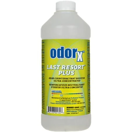 Odor X Last Resort ultra-concentrated odor neutralizer, 0.946 L