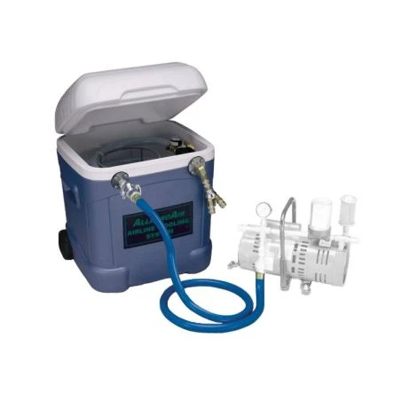 Allegro compressed air cooling system, low pressure